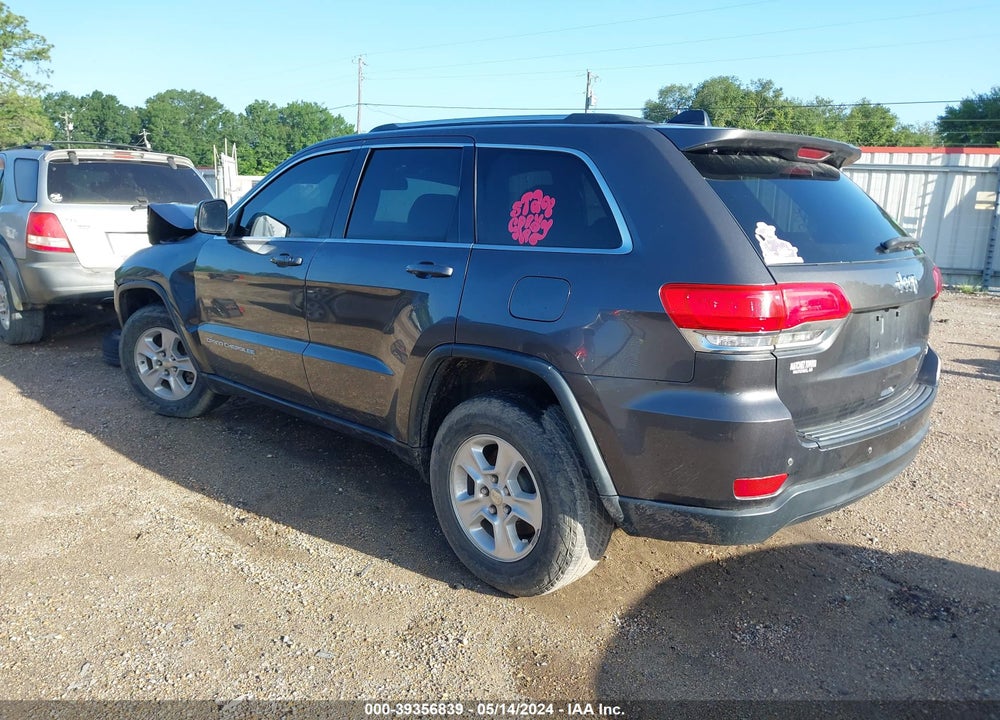 2016 JEEP GRAND CHEROKEE LAREDO VIN: 1C4RJEAGXGC448509