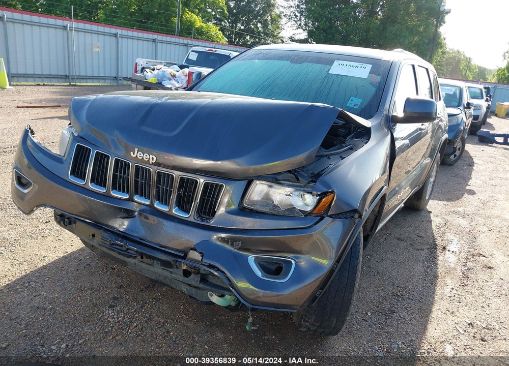 2016 JEEP GRAND CHEROKEE LAREDO VIN: 1C4RJEAGXGC448509
