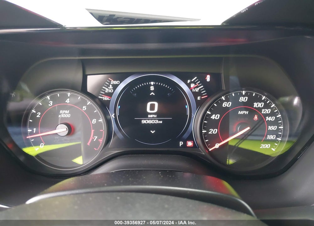 2019 CHEVROLET CAMARO 2SS VIN: 1G1FH1R79K0104460