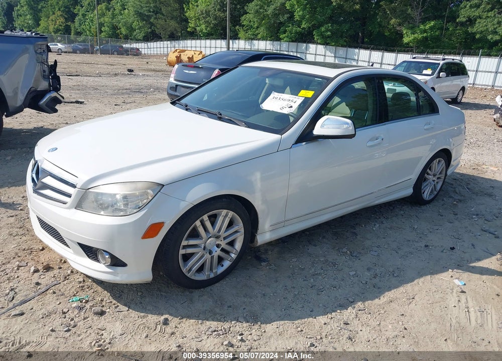 2009 MERCEDES-BENZ C 300 VIN: WDDGF81X79R085067