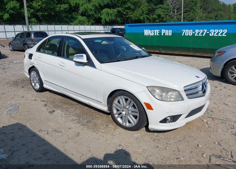 2009 MERCEDES-BENZ C 300 VIN: WDDGF81X79R085067