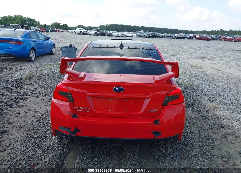 2015 SUBARU WRX STI VIN: JF1VA2L62F9823747