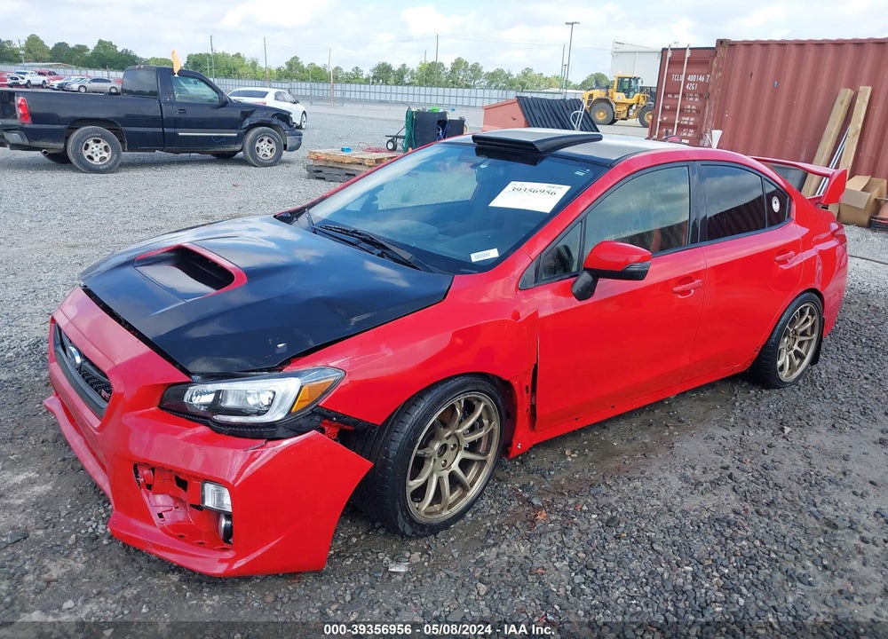 2015 SUBARU WRX STI VIN: JF1VA2L62F9823747