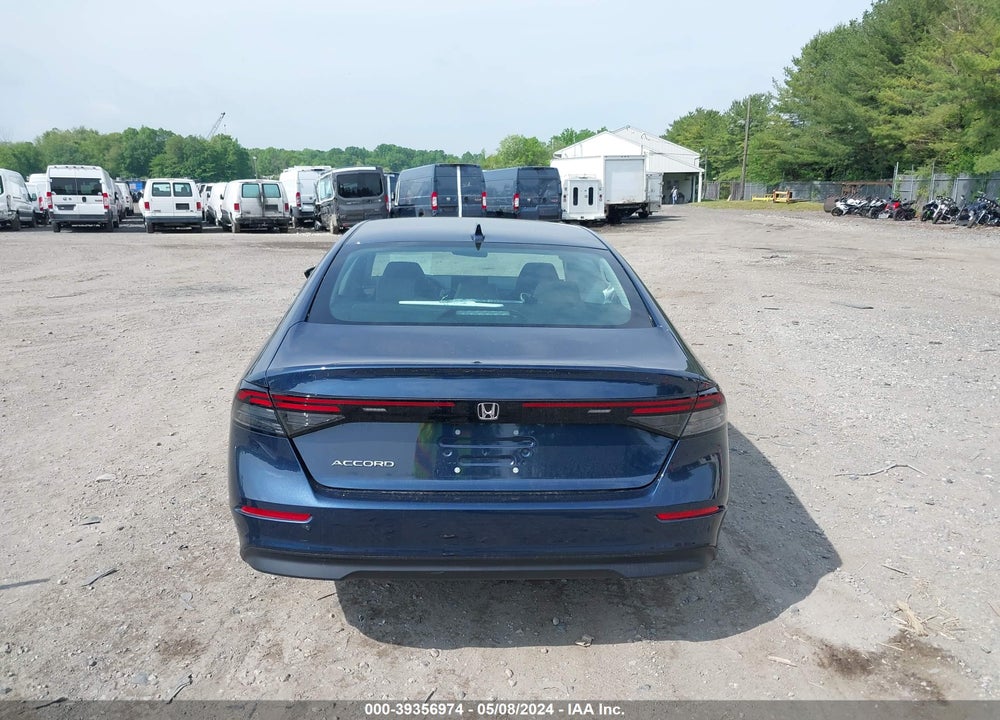 2024 HONDA ACCORD EX VIN: 1HGCY1F30RA041976