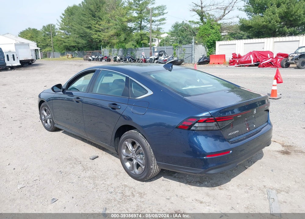 2024 HONDA ACCORD EX VIN: 1HGCY1F30RA041976
