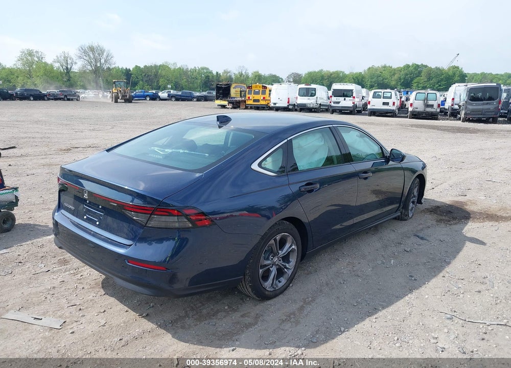 2024 HONDA ACCORD EX VIN: 1HGCY1F30RA041976