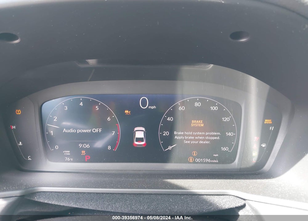 2024 HONDA ACCORD EX VIN: 1HGCY1F30RA041976