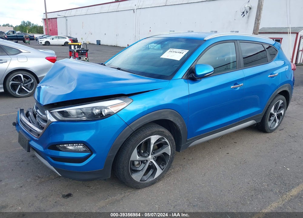 2017 HYUNDAI TUCSON LIMITED VIN: KM8J3CA26HU356305