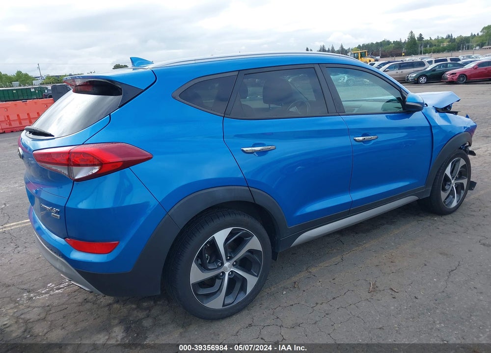 2017 HYUNDAI TUCSON LIMITED VIN: KM8J3CA26HU356305