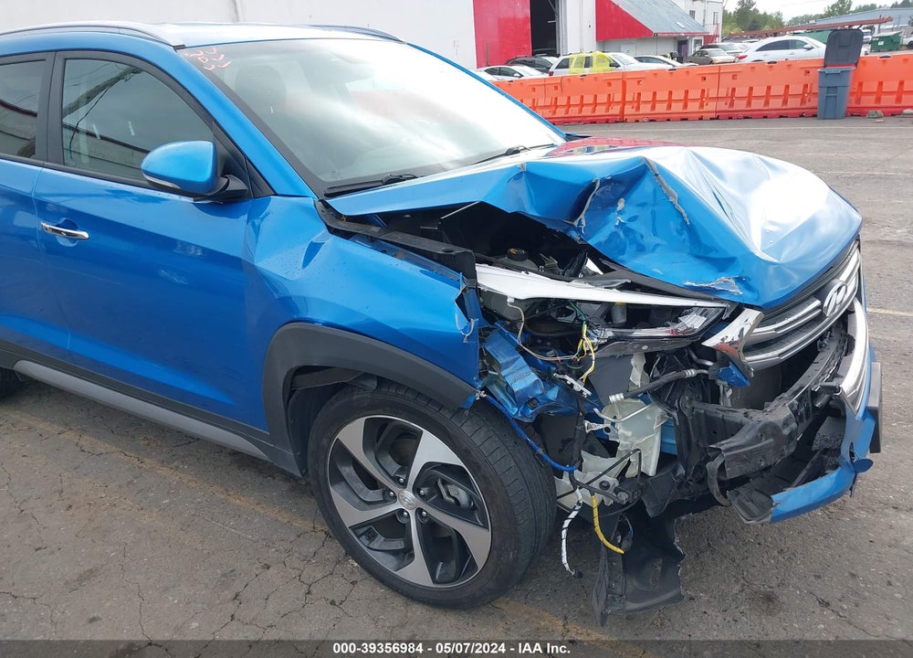 2017 HYUNDAI TUCSON LIMITED VIN: KM8J3CA26HU356305