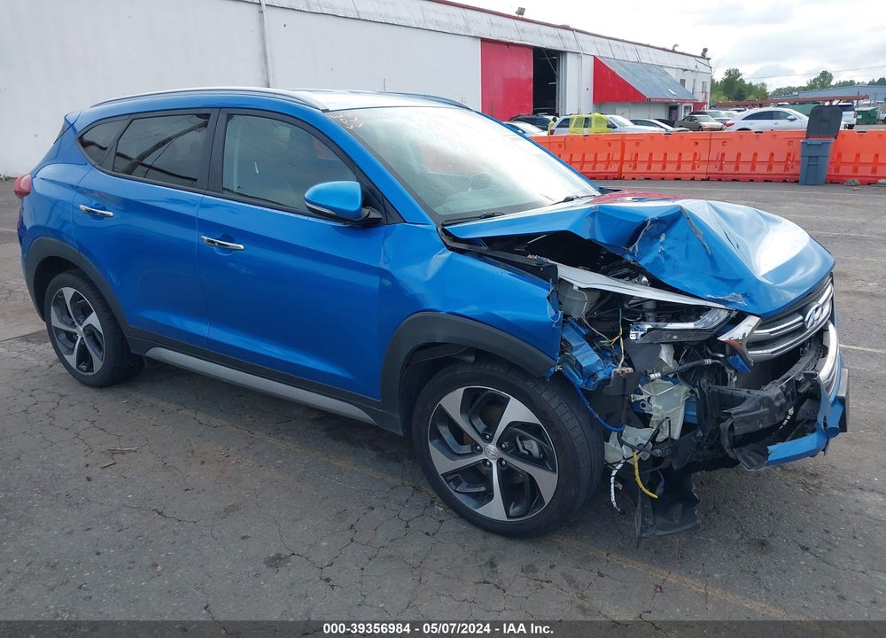 2017 HYUNDAI TUCSON LIMITED VIN: KM8J3CA26HU356305