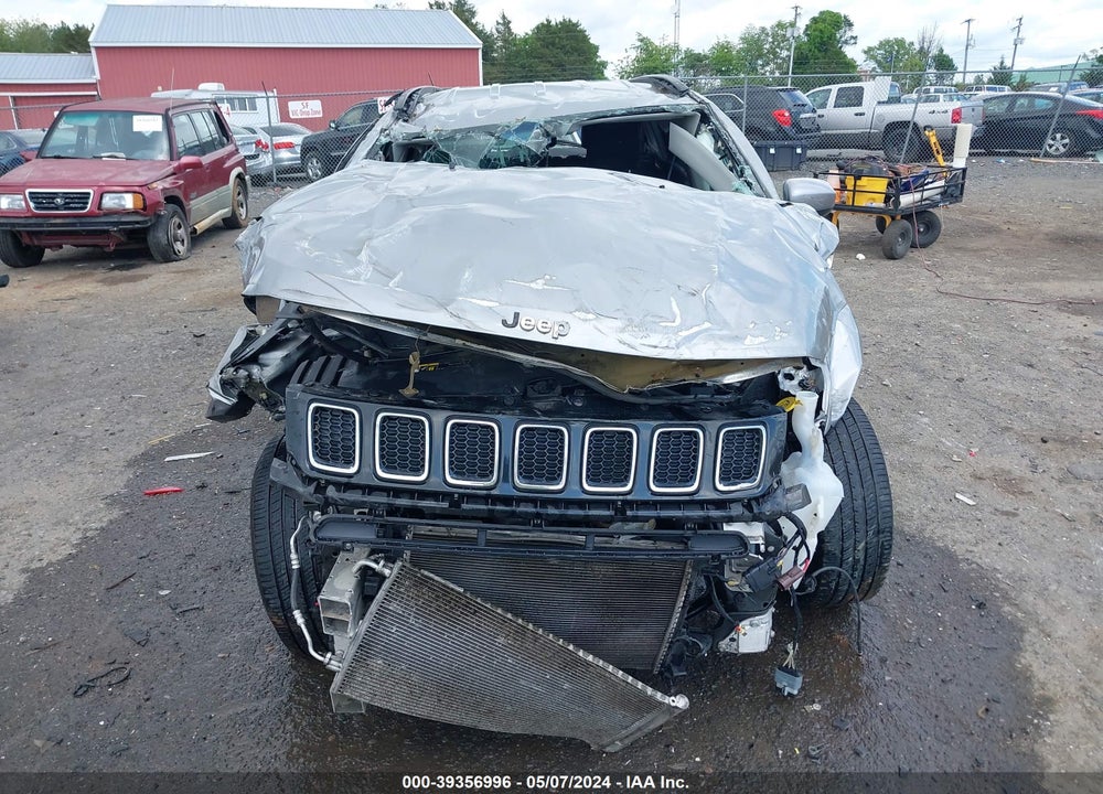 2019 JEEP COMPASS LATITUDE FWD VIN: 3C4NJCBB7KT856209