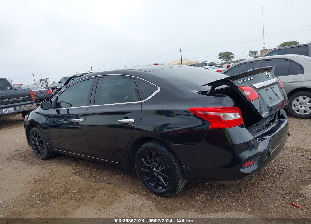 2018 NISSAN SENTRA S VIN: 3N1AB7AP0JY243739