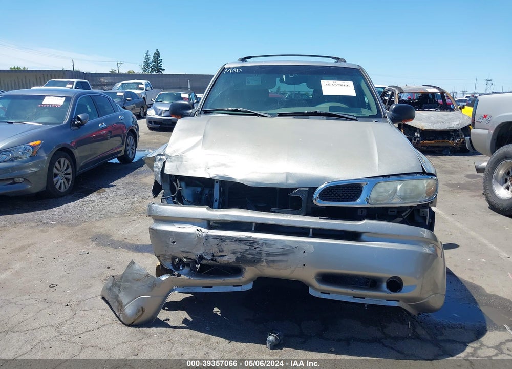 2002 OLDSMOBILE BRAVADA VIN: 1GHDT13S122181428