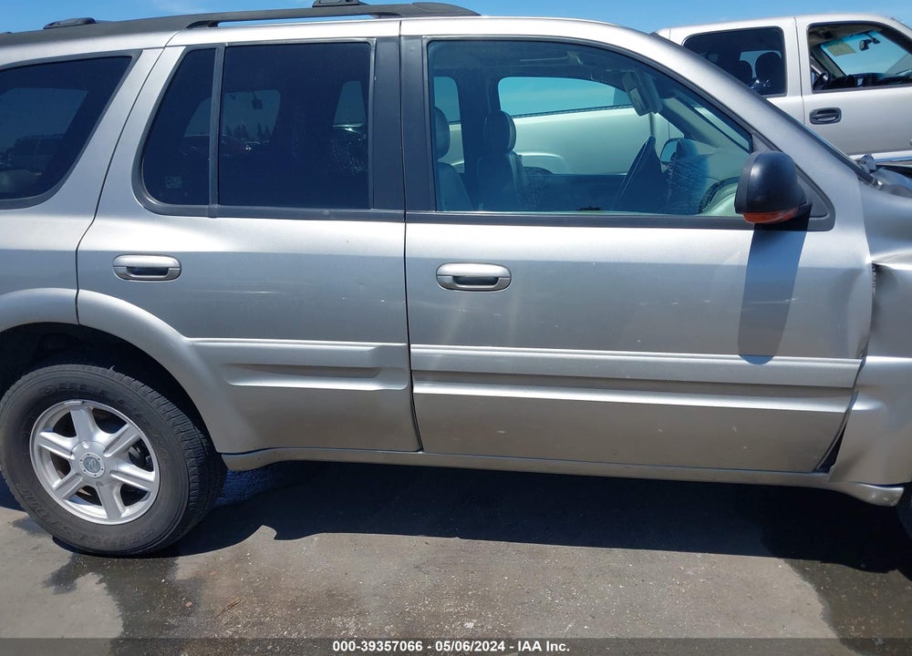2002 OLDSMOBILE BRAVADA VIN: 1GHDT13S122181428