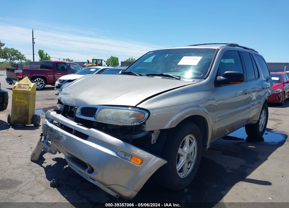 2002 OLDSMOBILE BRAVADA VIN: 1GHDT13S122181428