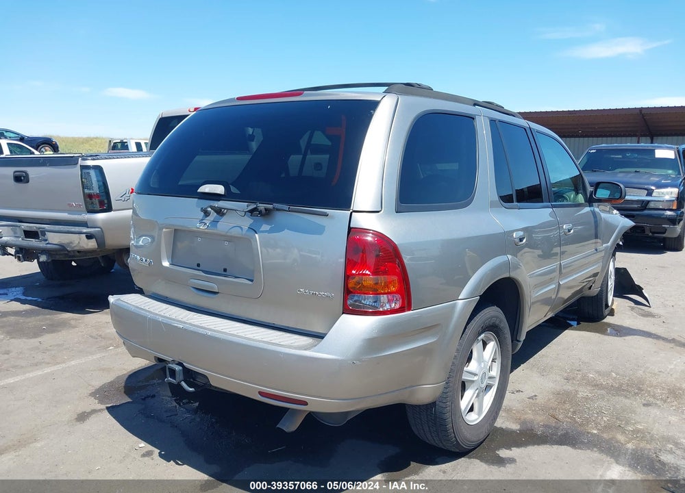 2002 OLDSMOBILE BRAVADA VIN: 1GHDT13S122181428