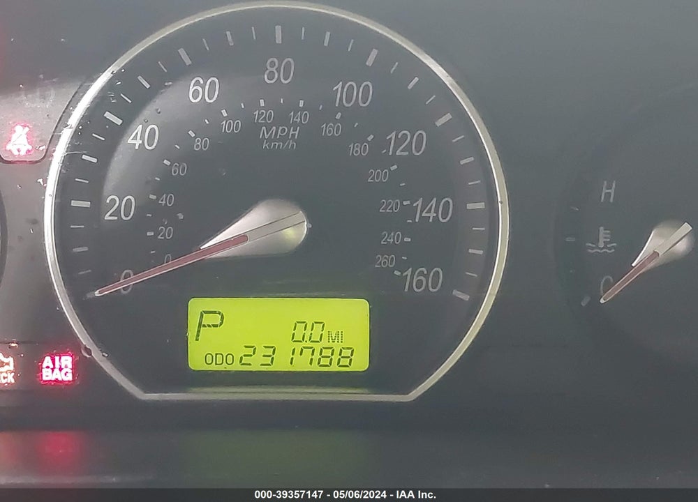 2007 HYUNDAI SONATA LIMITED/SE V6 VIN: 5NPEU46F37H161260