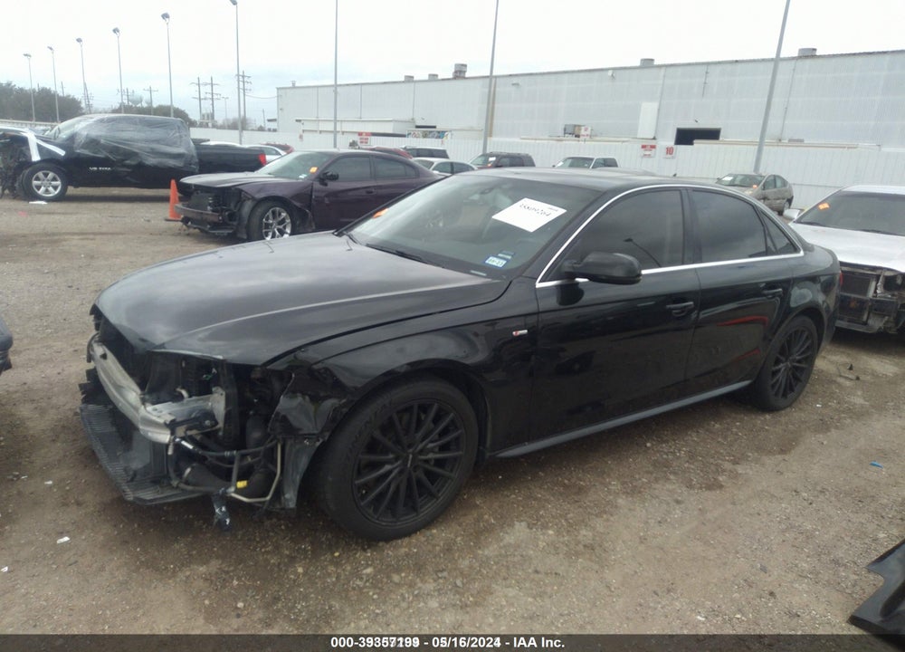 2014 AUDI A4 2.0T PREMIUM VIN: WAUAFAFL0EN011646