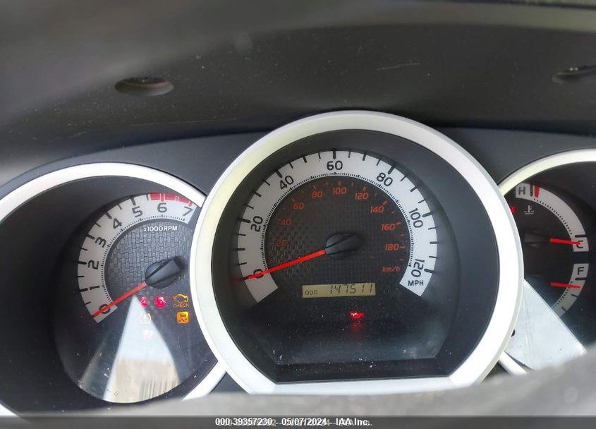 2014 TOYOTA TACOMA VIN: 5TFNX4CN4EX039947