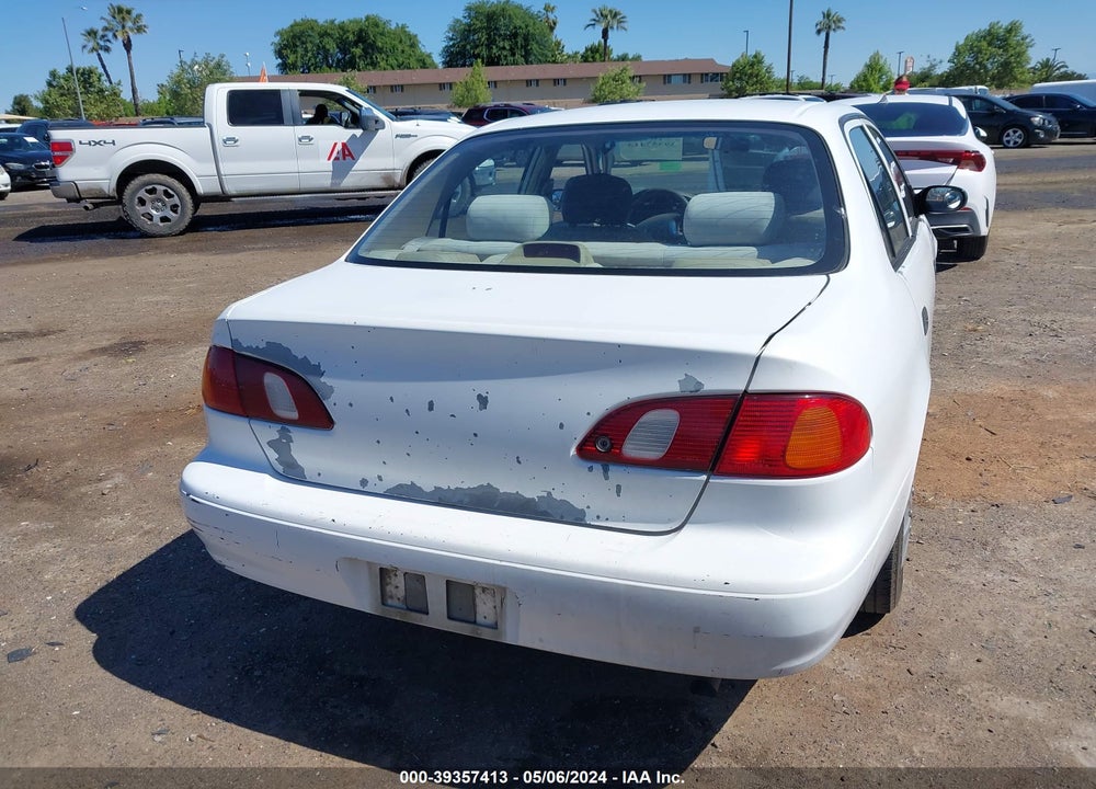 1999 TOYOTA COROLLA VE VIN: 1NXBR12EXXZ202226