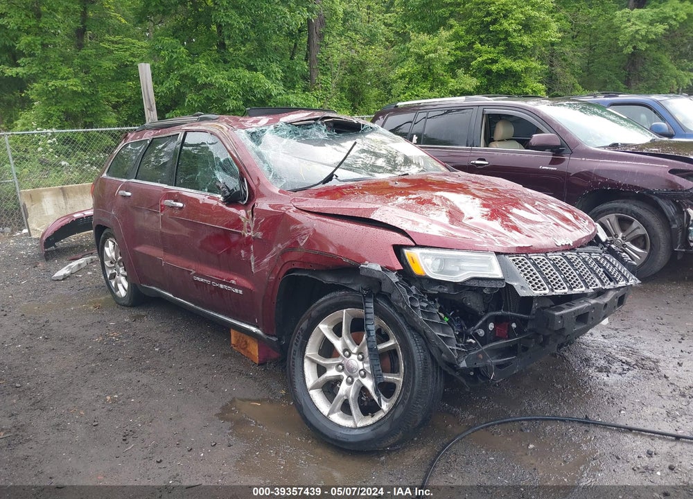 2016 JEEP GRAND CHEROKEE SUMMIT VIN: 1C4RJFJG8GC415188
