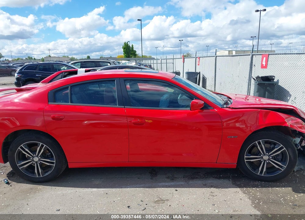 2014 DODGE CHARGER R/T PLUS VIN: 2C3CDXDT2EH124129