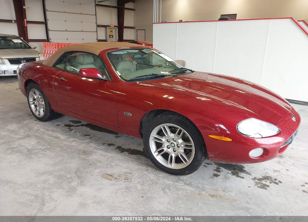 2001 JAGUAR XK8 VIN: SAJDA42C31NA13945