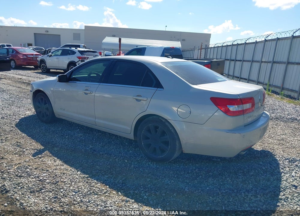 2008 LINCOLN MKZ VIN: 3LNHM26T08R621802