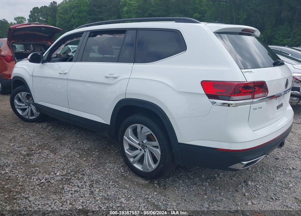2021 VOLKSWAGEN ATLAS 3.6L V6 SE W/TECHNOLOGY VIN: 1V2HR2CA1MC522826