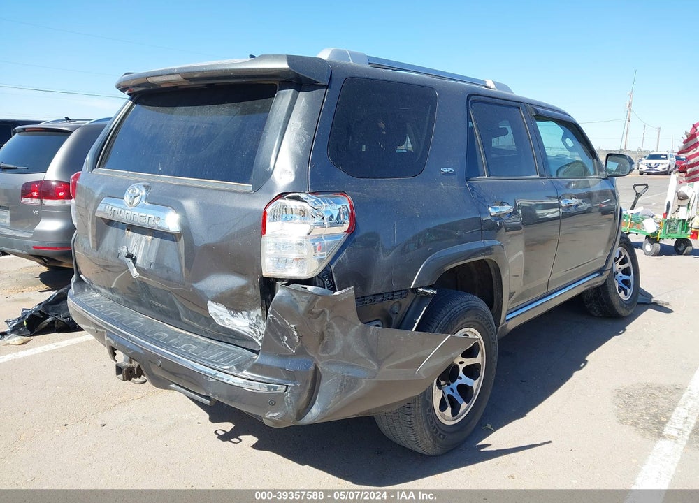 2010 TOYOTA 4RUNNER LIMITED V6/SR5 V6/TRAIL V6 VIN: JTEBU5JR7A5030930
