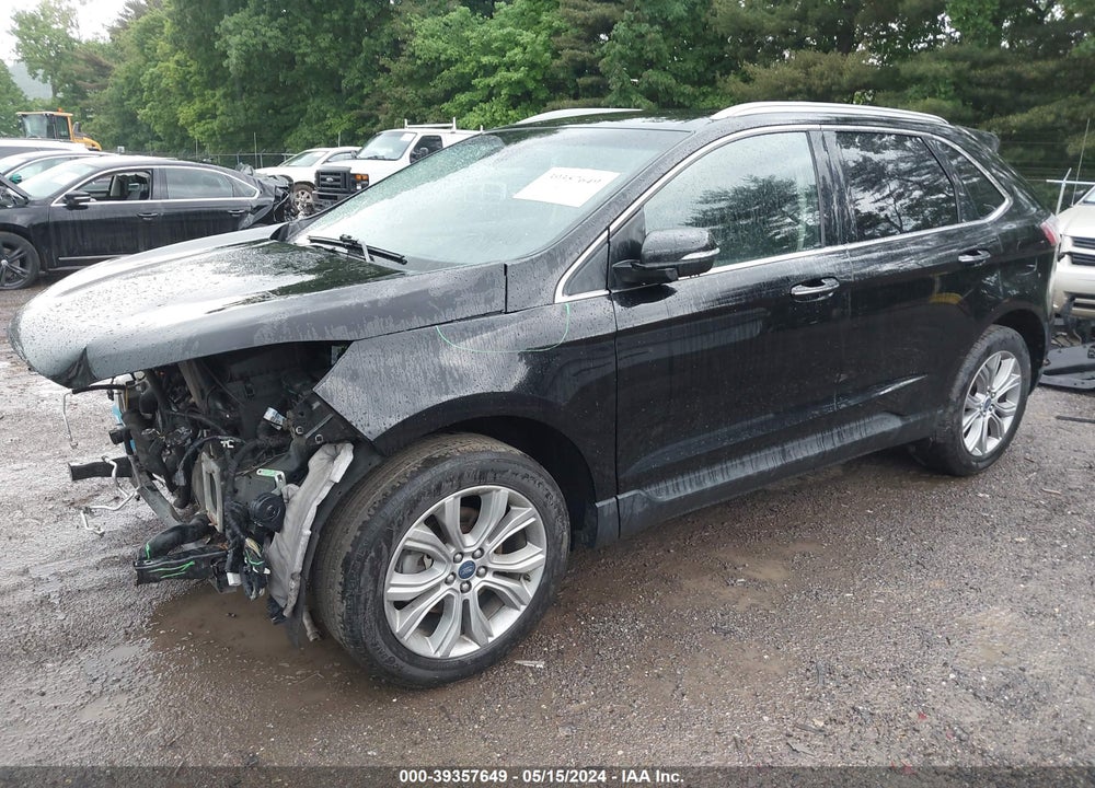 2019 FORD EDGE TITANIUM VIN: 2FMPK3K99KBB56427