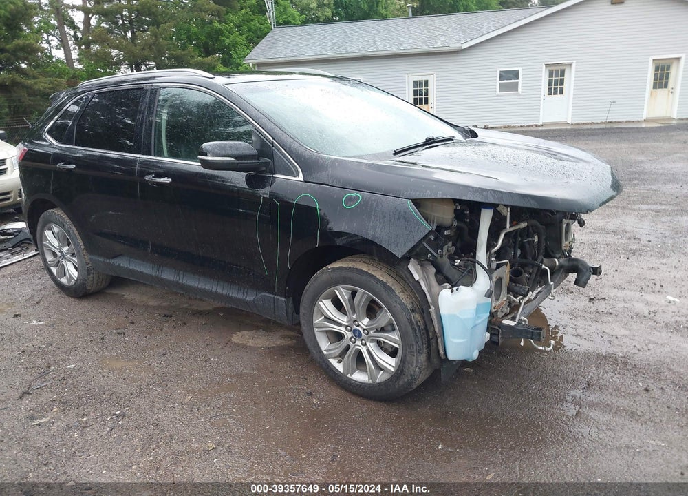 2019 FORD EDGE TITANIUM VIN: 2FMPK3K99KBB56427