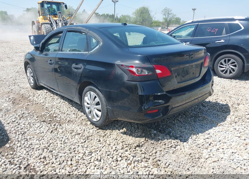 2017 NISSAN SENTRA SV VIN: 3N1AB7AP2HY277787