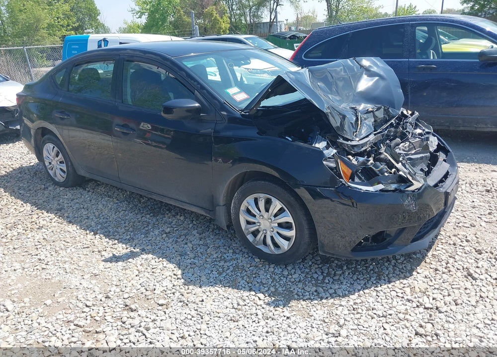 2017 NISSAN SENTRA SV VIN: 3N1AB7AP2HY277787