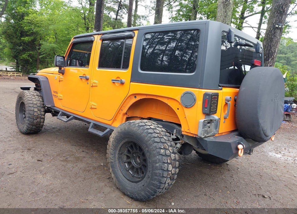 2012 JEEP WRANGLER UNLIMITED SPORT VIN: 1C4BJWDG0CL167235