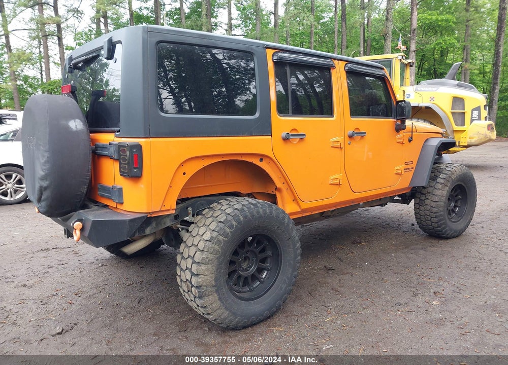 2012 JEEP WRANGLER UNLIMITED SPORT VIN: 1C4BJWDG0CL167235