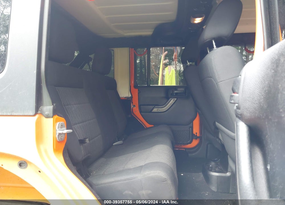 2012 JEEP WRANGLER UNLIMITED SPORT VIN: 1C4BJWDG0CL167235