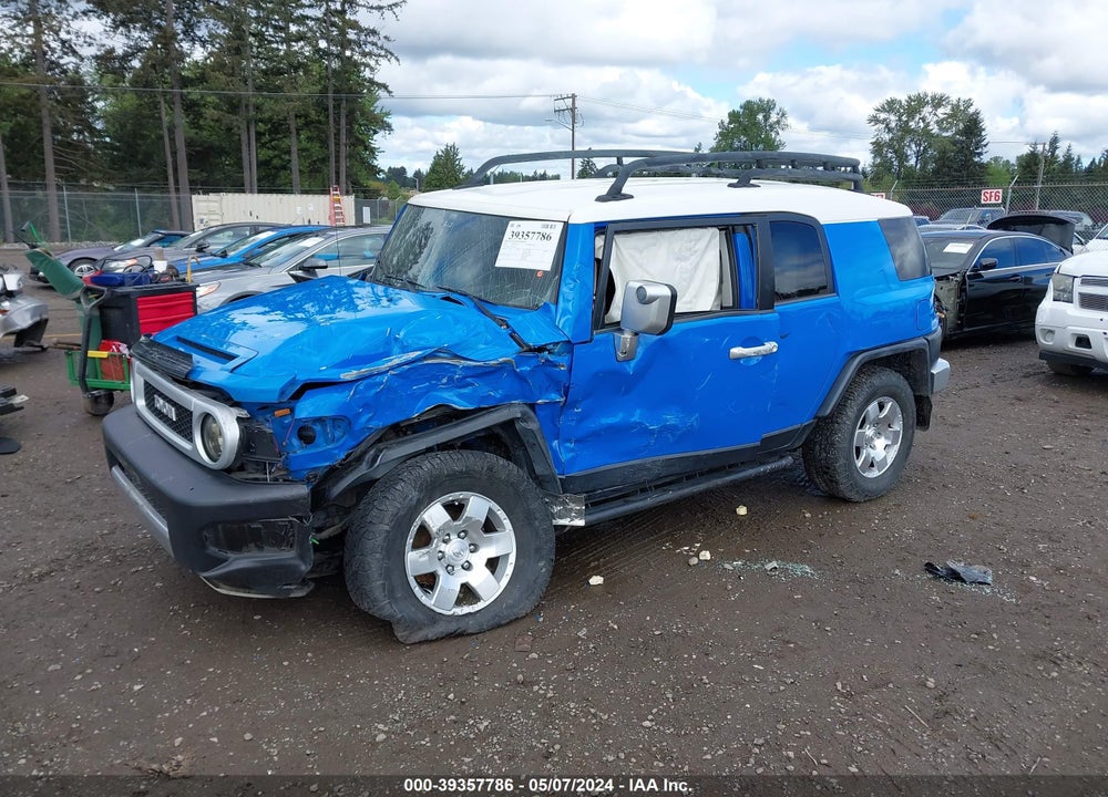 2007 TOYOTA FJ CRUISER VIN: JTEBU11F970073900