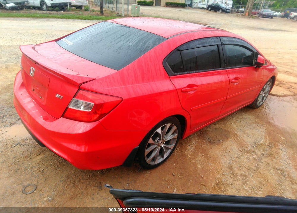 2012 HONDA CIVIC SI VIN: 2HGFB6E57CH705309