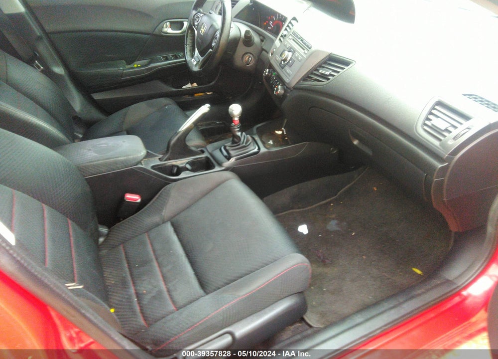 2012 HONDA CIVIC SI VIN: 2HGFB6E57CH705309