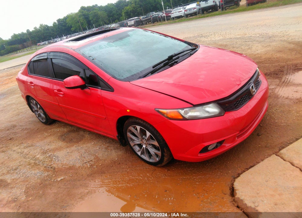 2012 HONDA CIVIC SI VIN: 2HGFB6E57CH705309