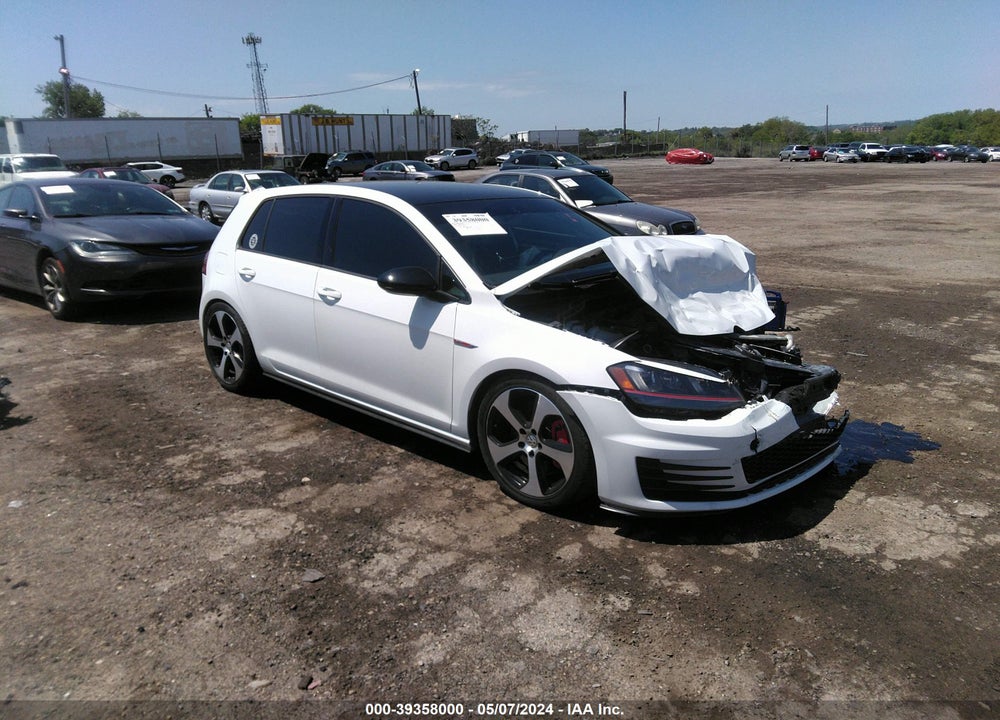 2017 VOLKSWAGEN GOLF GTI AUTOBAHN 4-DOOR/S 4-DOOR/SE 4-DOOR/SPORT 4-DOOR VIN: 3VW547AU0HM010294