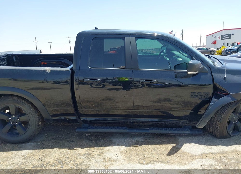 2019 RAM 1500 CLASSIC WARLOCK QUAD CAB 4X2 6'4 BOX VIN: 1C6RR6GT2KS618001