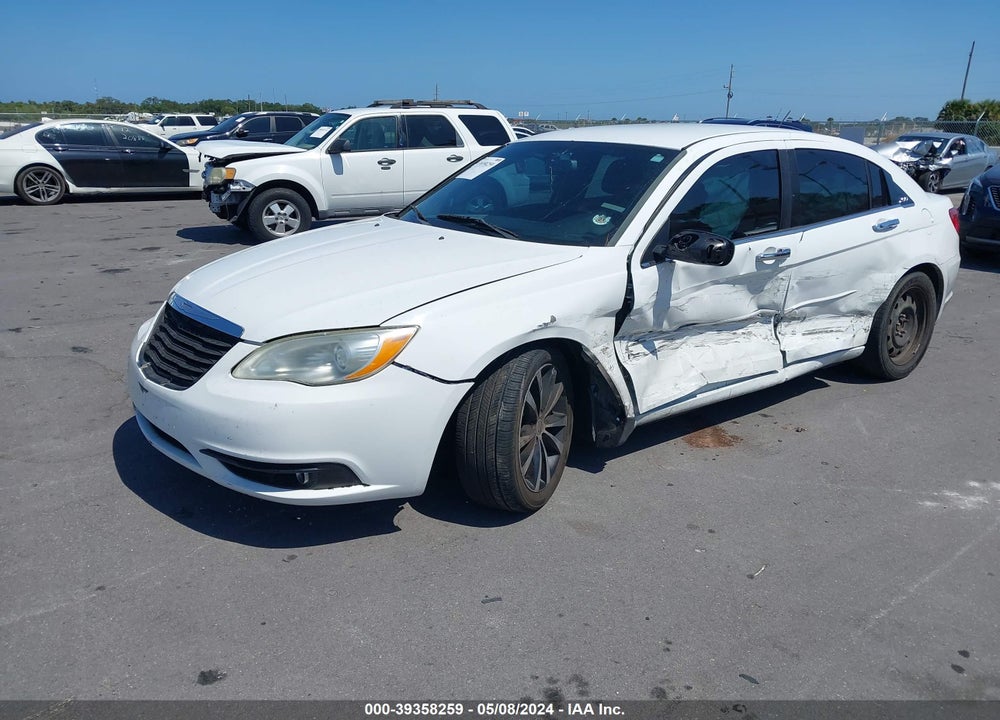 2013 CHRYSLER 200 LIMITED VIN: 1C3CCBCGXDN635961