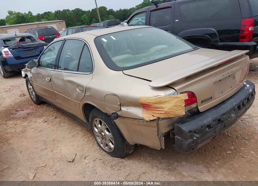 2001 OLDSMOBILE INTRIGUE GL VIN: 1G3WS52HX1F237212
