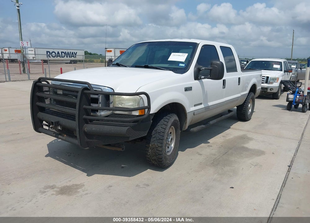 2002 FORD F-250 LARIAT/XL/XLT VIN: 3FTNW21F52MA16181