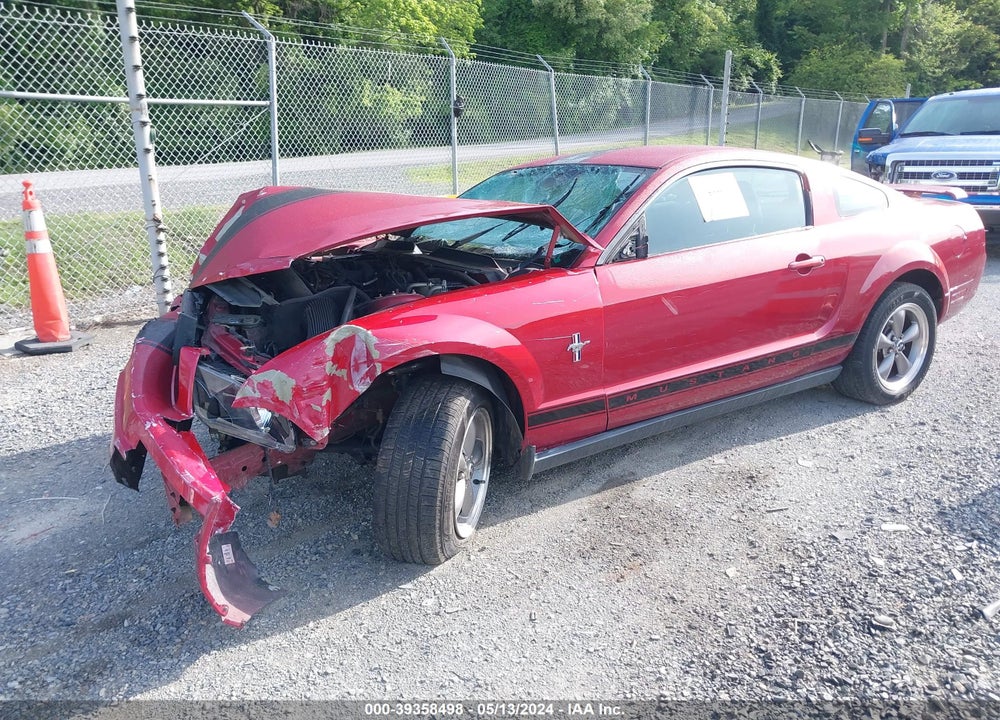 2006 FORD MUSTANG V6 VIN: 1ZVHT80N965237342