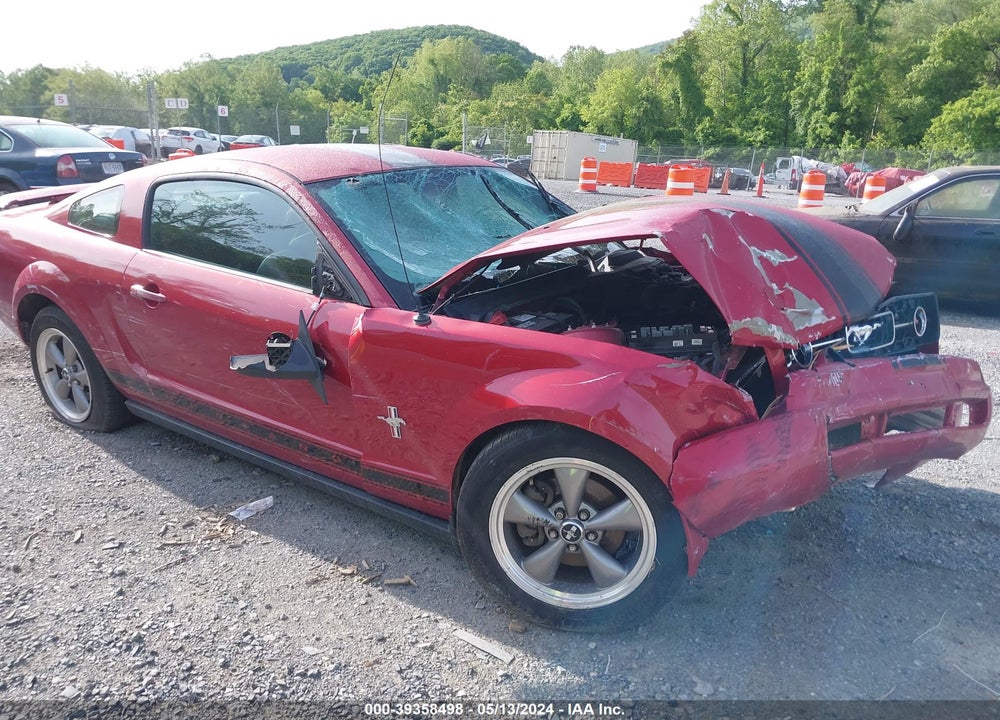 2006 FORD MUSTANG V6 VIN: 1ZVHT80N965237342
