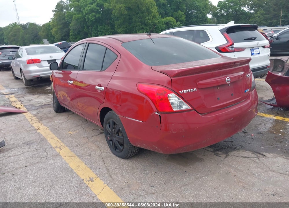 2013 NISSAN VERSA 1.6 SV VIN: 3N1CN7AP9DL870134